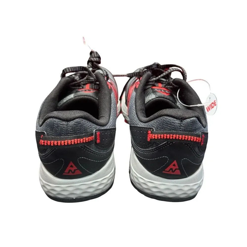 New Balance MT410LR7 Trail Running Shoes Men's 8.5 2E Wide Gray Red BNIB